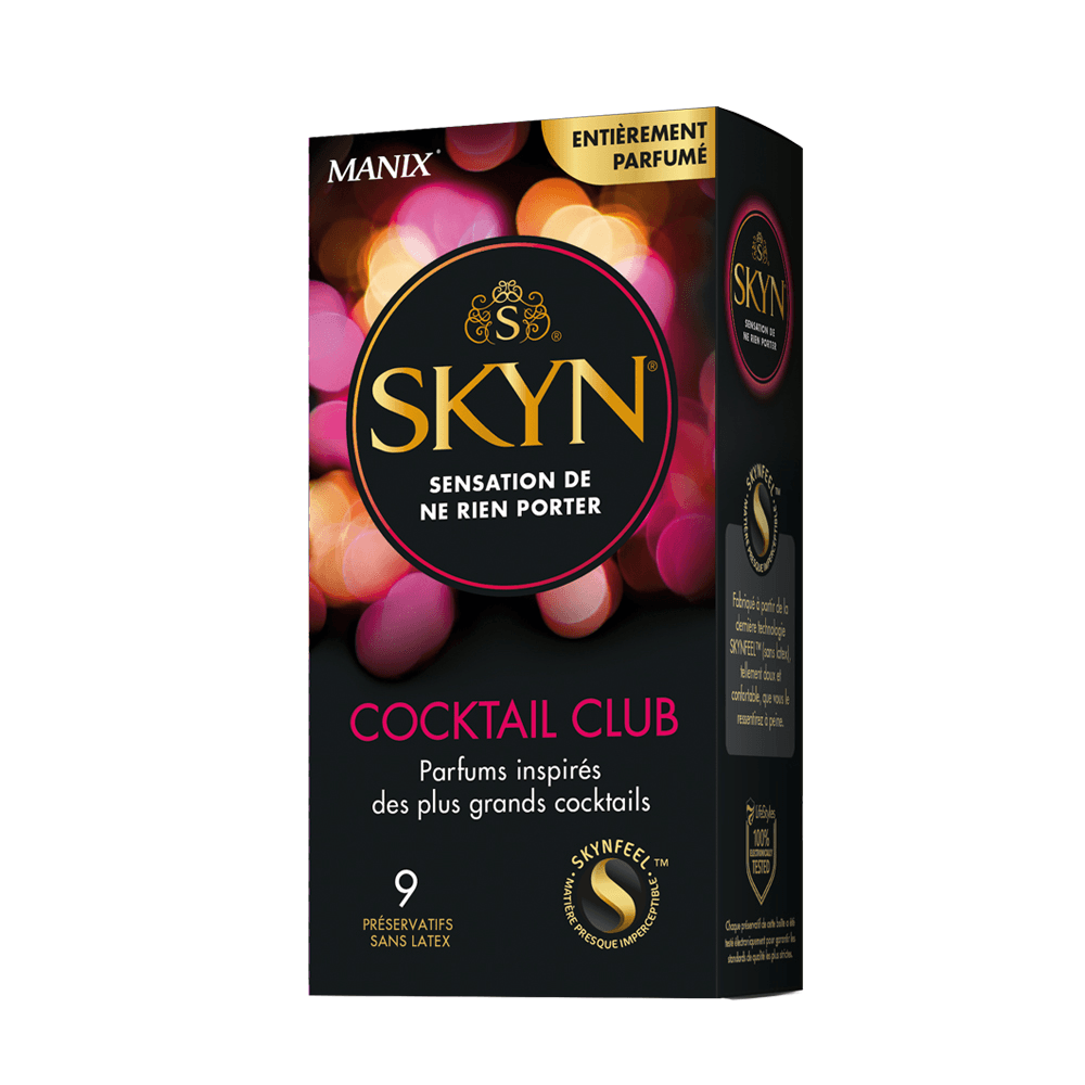 Manix Skyn Cocktail Club 9 Préservatifs - Para Klean