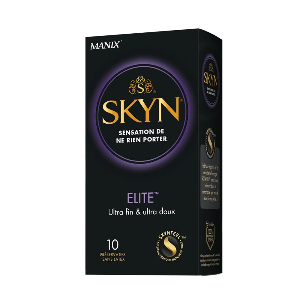 Manix Skyn Elite 10 Préservatifs - Para Klean