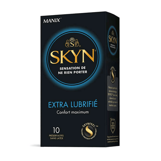 Manix Skyn Extra Lubrifié 10 Préservatif - Para Klean