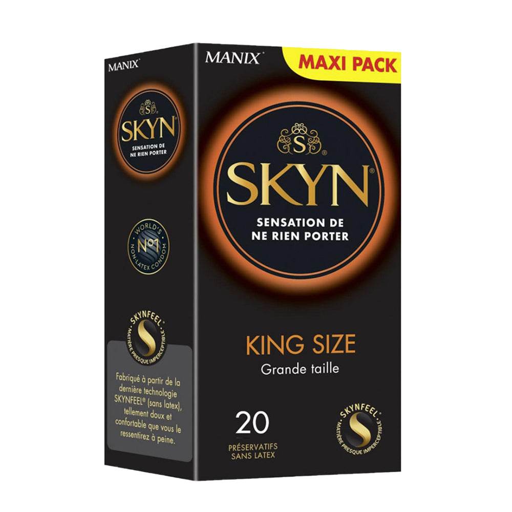 Manix Skyn Kinge Size Max Grande - Para Klean