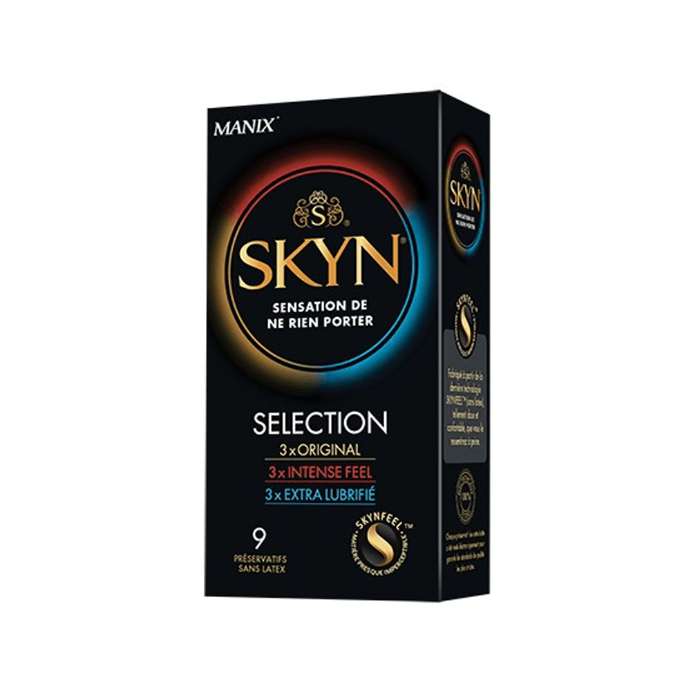 Manix Skyn Sélection 9 Préservatifs - Para Klean