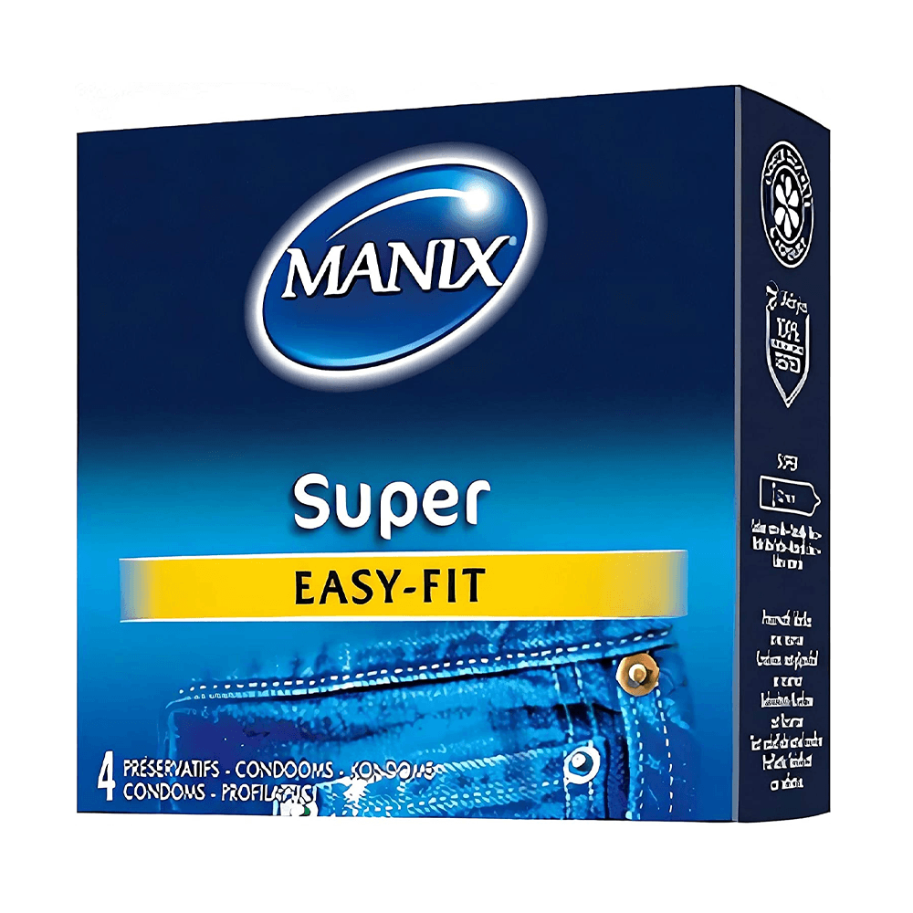 Manix Super 4 Préservatifs - Para Klean