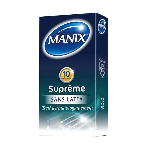 Manix Suprême Sans Latex 10 Préservatifs - Para Klean