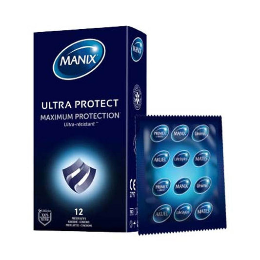 Manix Ultra Protect 12 Préservatifs - Para Klean