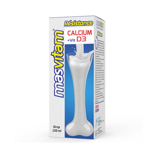 Masvitam Résistance Calcium + Vitamine D3 150ml {{ para_klean }}