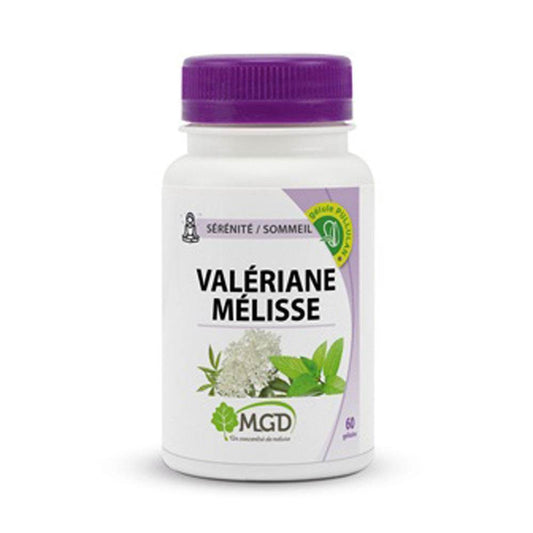 Mgd Nature Valériane Mélisse 60 Gélules - Para Klean