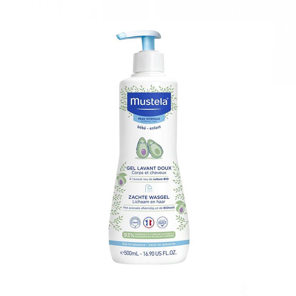 Mustela Gel Lavant Doux à l'Avocat BIO 500ml - Para Klean