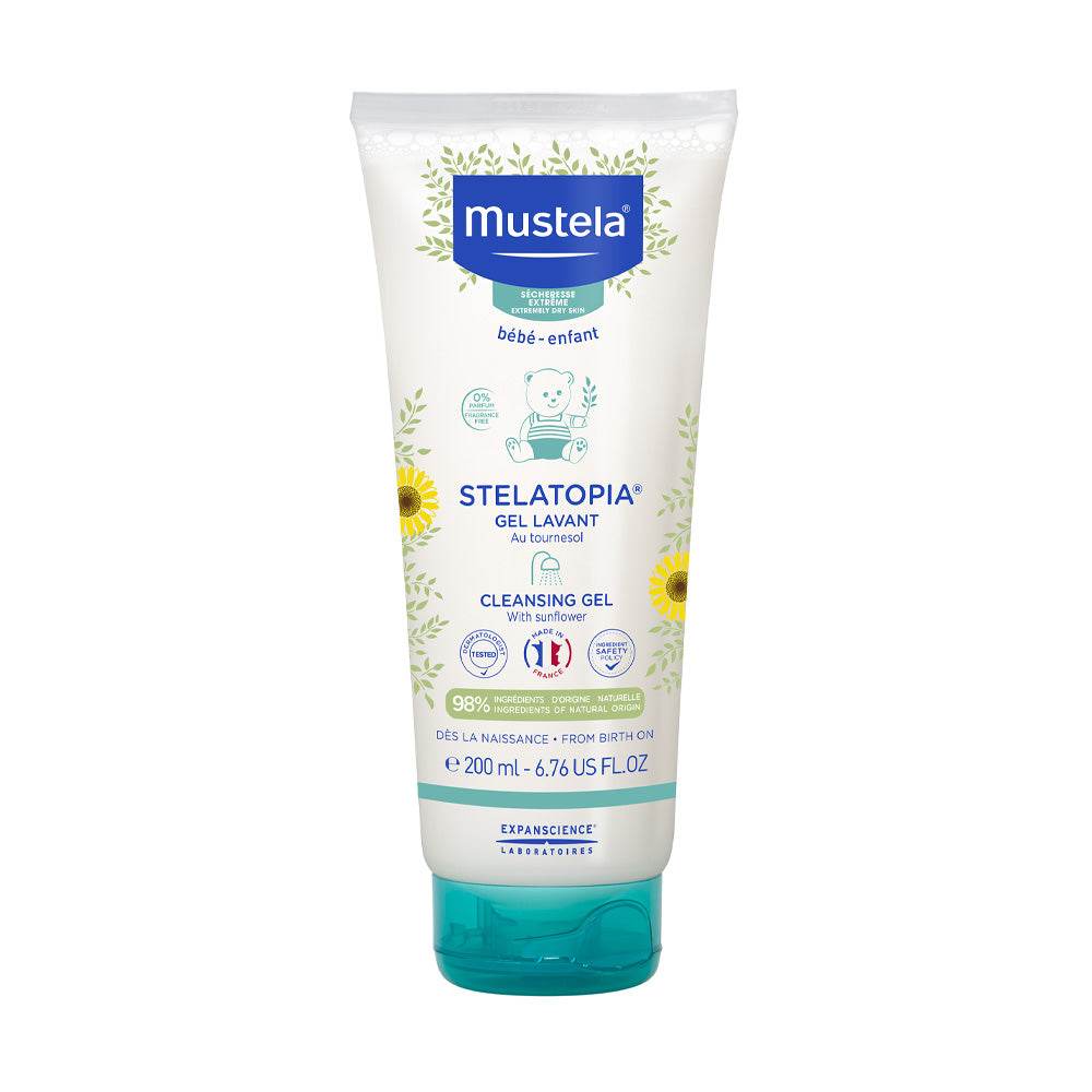 Mustela Gel Lavant Stelatopia au Tournesol BIO 200ml - Para Klean