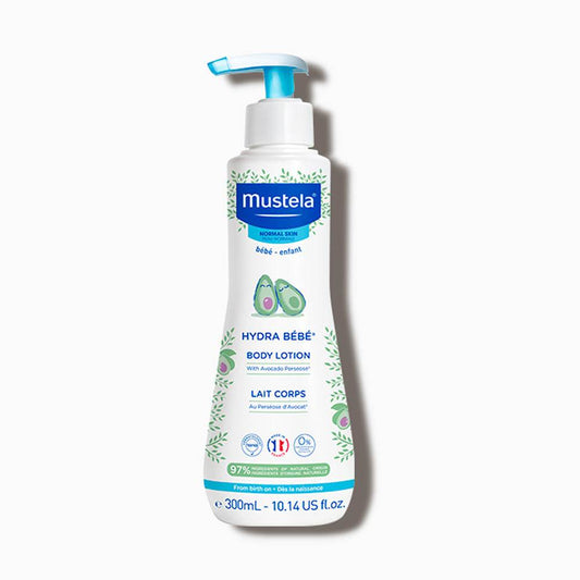 Mustela Lait corps Hydra Bébé à l'avocat BIO 300ml - Para Klean