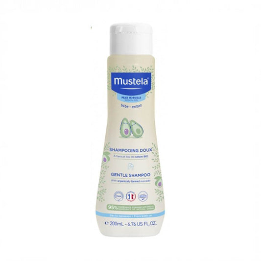 Mustela Shampoing doux bébé à l'avocat Bio 200ml - Para Klean