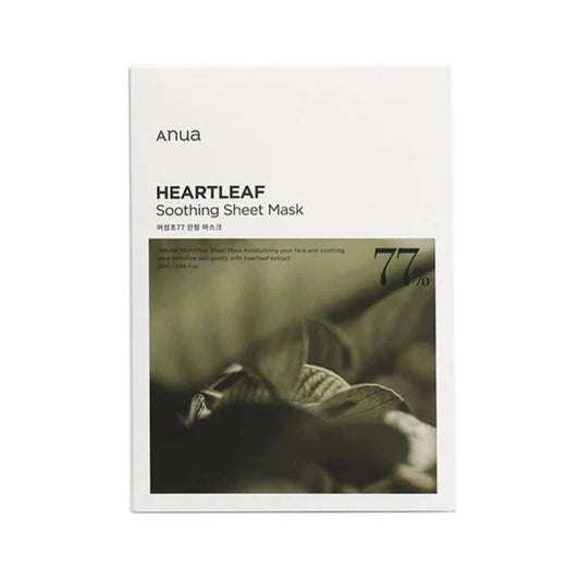 ANUA - Heartleaf 77% Soothing Sheet Mask - Masque Tissu Visage Default Title {{ para_klean }}