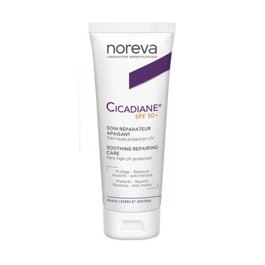 Noreva Cicadiane Soin réparateur apaisant SPF50+ 40ml {{ para_klean }}