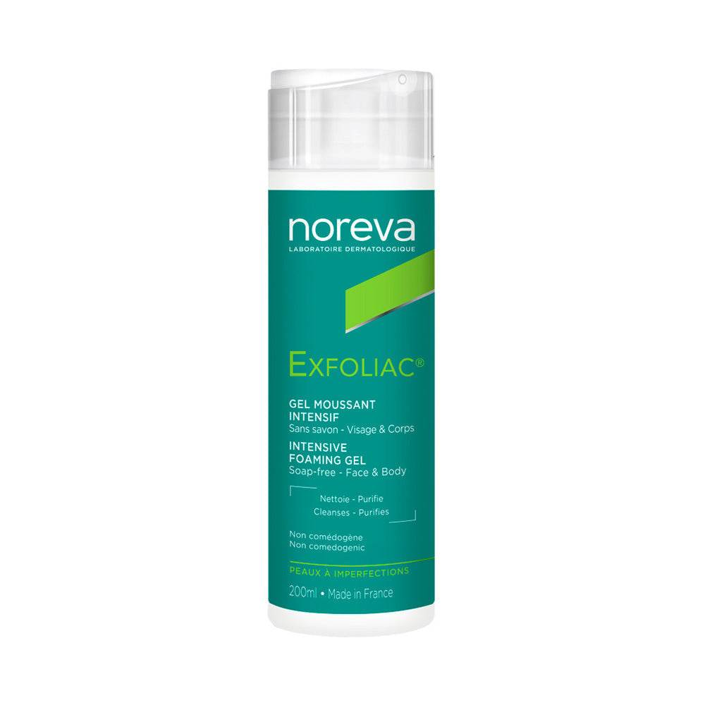 Noreva Exfoliac Gel moussant intensif 200ml - Para Klean