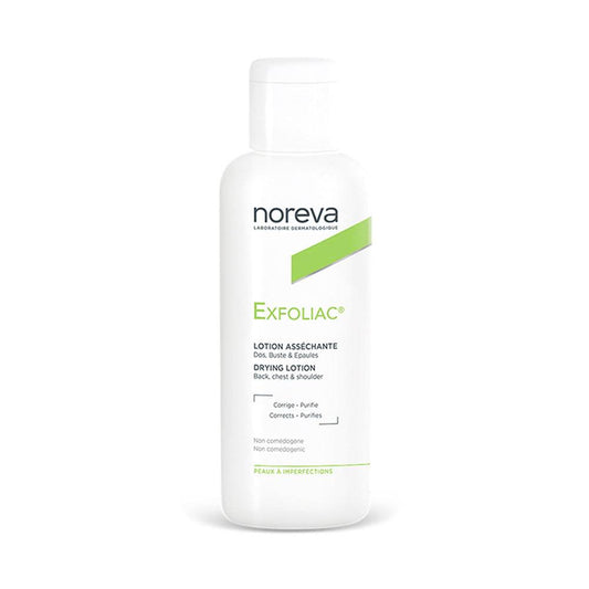 Noreva Exfoliac Lotion asséchante Dos, Buste & Epaules 125ml - Para Klean