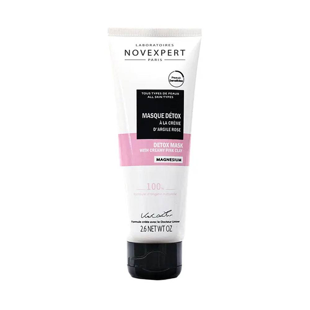 Novexpert Masque Détox à la Crème d'Argile Rose Magnésium 75ml - Para Klean