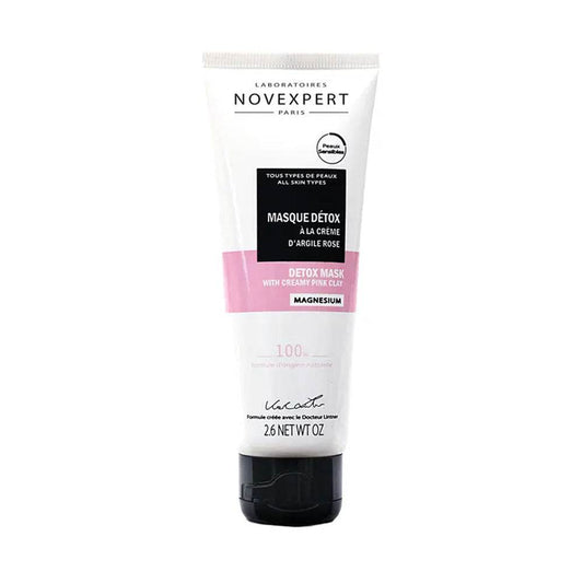 Novexpert Masque Détox à la Crème d'Argile Rose Magnésium 75ml - Para Klean