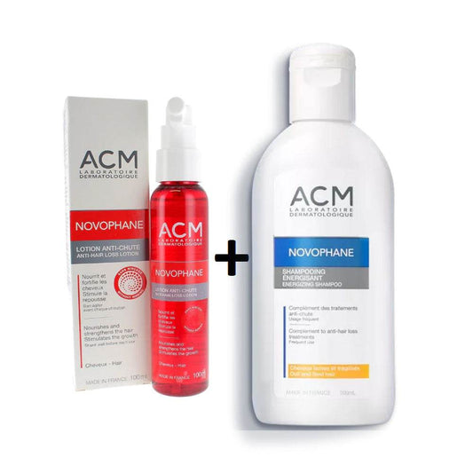 Novophane Lotion Anti-chute + Novophane Shampooing Anti-chute 200ml Offerts {{ para_klean }}
