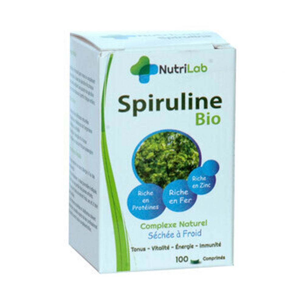 NutriLab Spiruline Bio 120 Comprimés - Para Klean