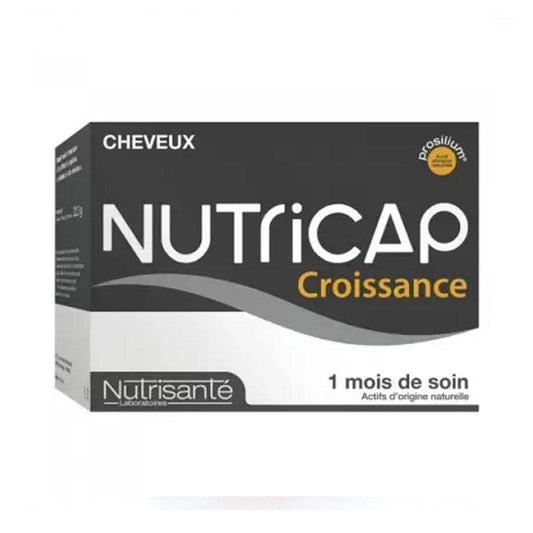 Nutricap Nutrisante Croissance Anti-Chute 1 Mois 60 Gélules {{ para_klean }}