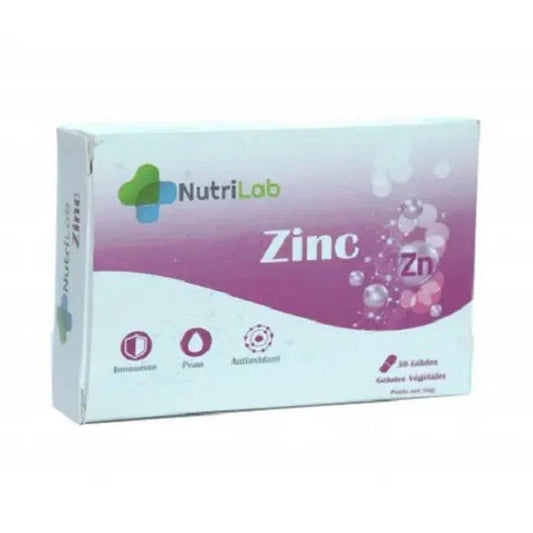 Nutrilab Zinc 30 Gélules {{ para_klean }}