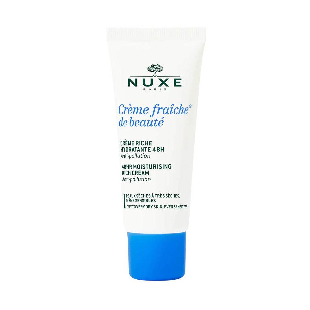Nuxe Crème Fraîche de Beauté Crème Riche Hydratante + Very Rose Eau Micellaire 50ml - Para Klean