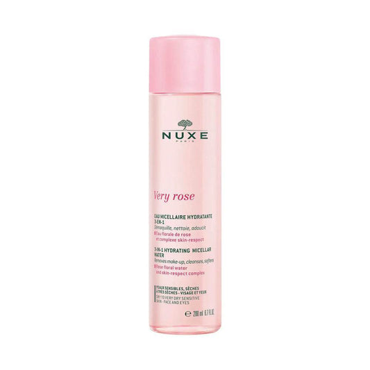 Nuxe Very Rose Eau Micellaire Hydratante 3-en-1 200ml - Para Klean