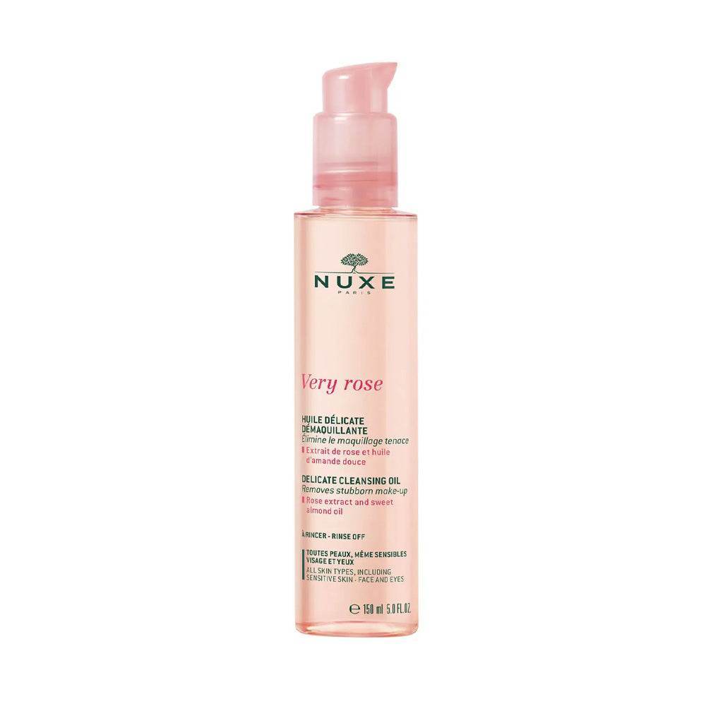 Nuxe Very Rose Huile Délicate Démaquillante 150ml - Para Klean