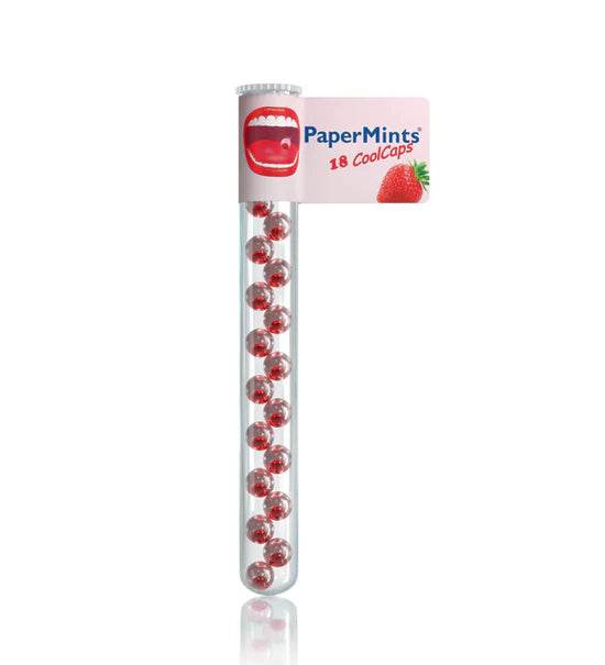 Papermints Capsules fraise 18 COOLCAPS - Para Klean