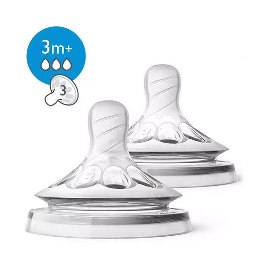 AVENT 2 Tétines Natural Medium +3m scf043/27 {{ para_klean }}