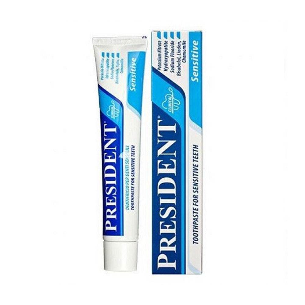 President Dentifrice Sensitive 50 ml - Para Klean