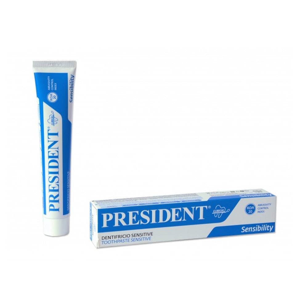 President Dentifrice Sensitive 75 ml - Para Klean
