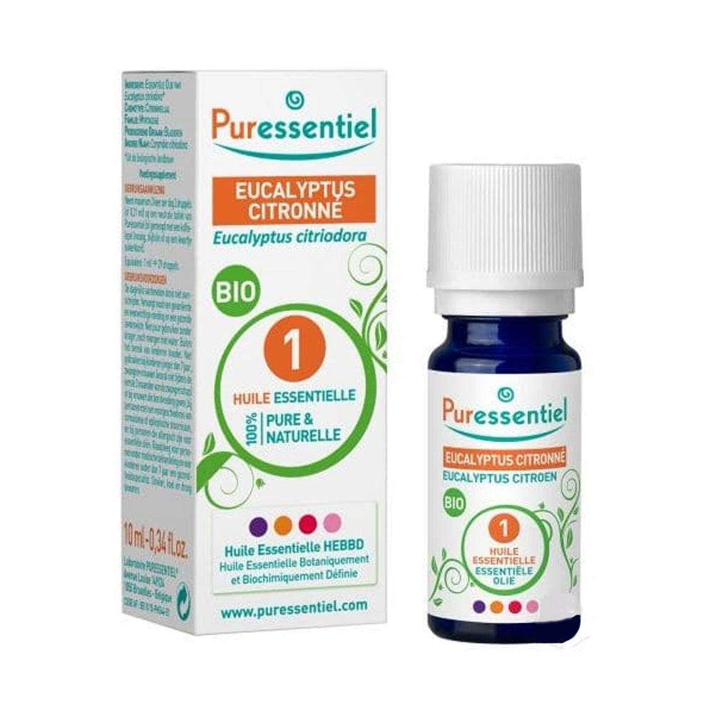 Puressentiel Huile Essentielle Eucalyptus Citronné BIO 10ml - Para Klean