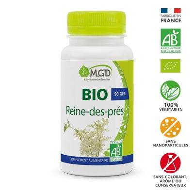 MGD bio Reine des prés 90 gélules {{ para_klean }}