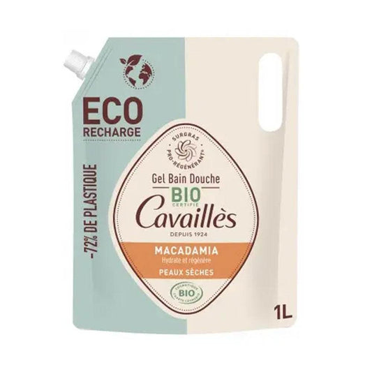 Rogé Cavaillès Gel Bain Douche Macadamia Eco-Recharge 1L - Para Klean