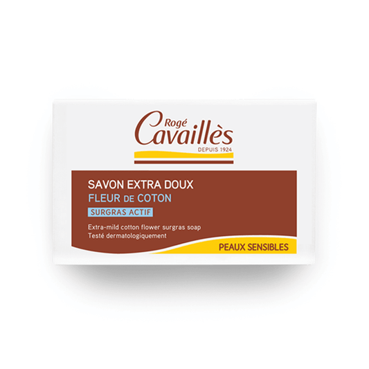 Rogé Cavaillès Savon Surgras Extra-Doux Fleur de Coton 250g - Para Klean