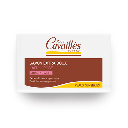 Rogé cavaillès Savon Surgras Extra-Doux Lait de Rose 150g - Para Klean
