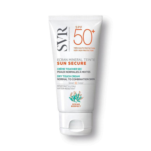 SVR SUN SECURE Écran Minéral Teinté Peaux normales à mixtes 60g {{ para_klean }}