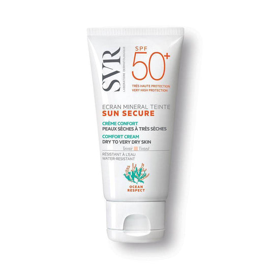SVR SUN SECURE Écran Minéral Teinté Peaux sèches à très sèches 60g {{ para_klean }}