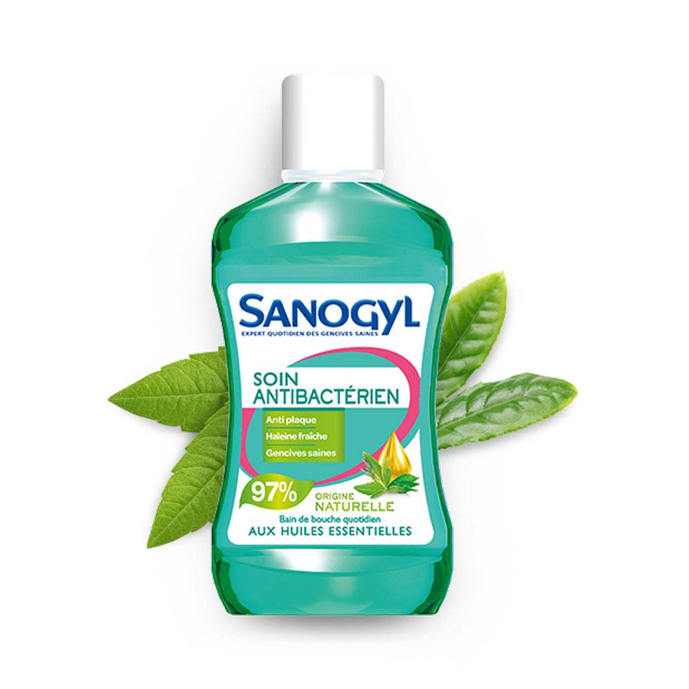 Sanogyl Bain De Bouche Soin Huiles Essentielles  Antibacterien 500ml - Para Klean