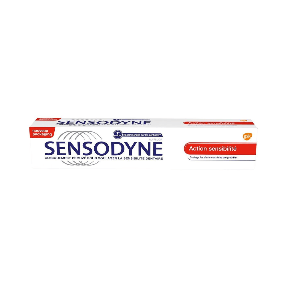 Sensodyne Dentifrice Action Sensibilité 75ml - Para Klean
