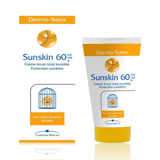 Sunskin 60 Crème Solaire 50ml {{ para_klean }}