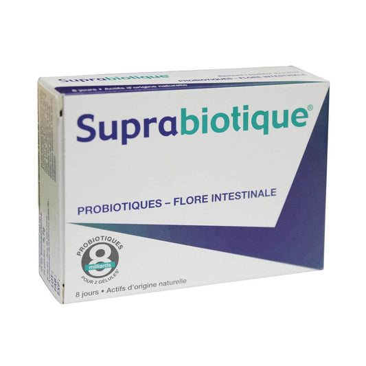 Suprabiotique Probiotiques Flore Intestinale 16 Gélules {{ para_klean }}