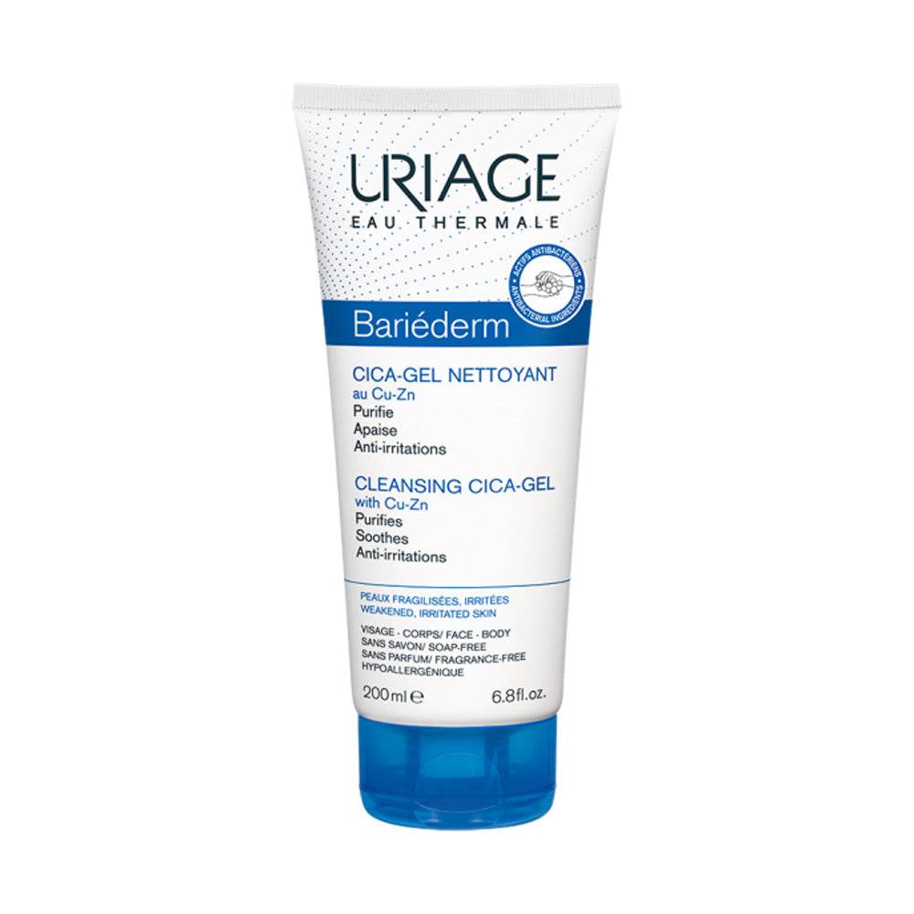 Uriage BARIÉDERM Cica-Gel Nettoyant 200ml - Para Klean