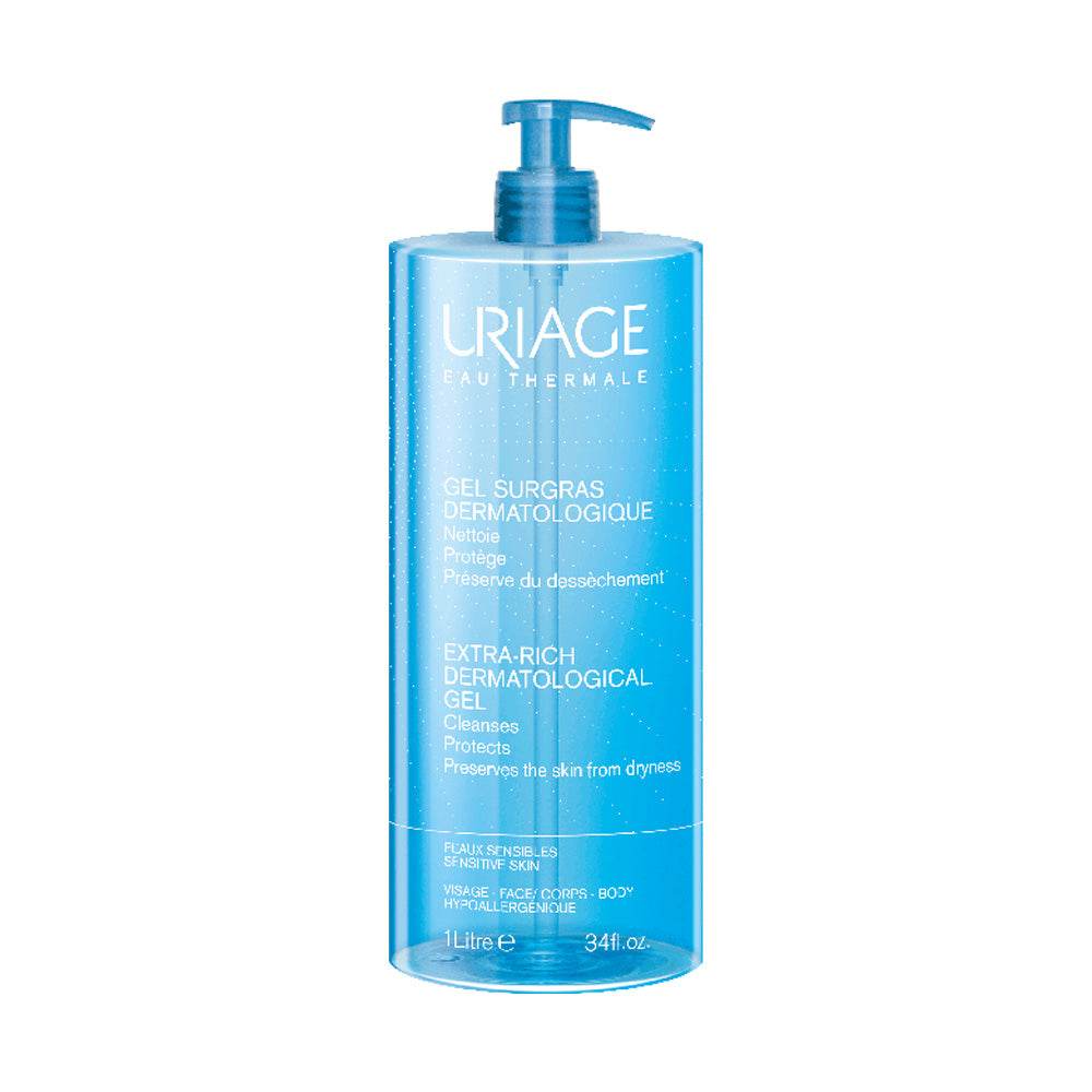 Uriage Gel Surgras liquide dermatologique 1l - Para Klean
