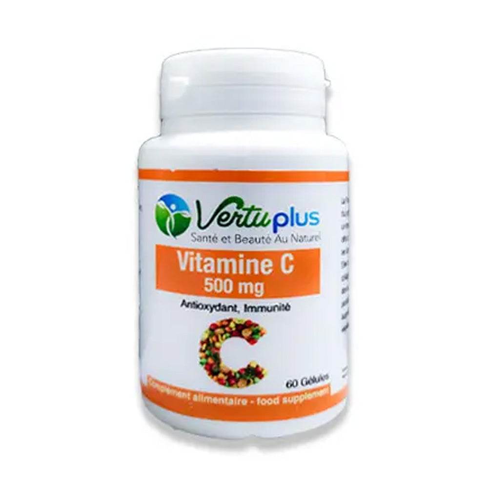 Vertu Plus Vitamine C 500mg 60 Gélules - Para Klean