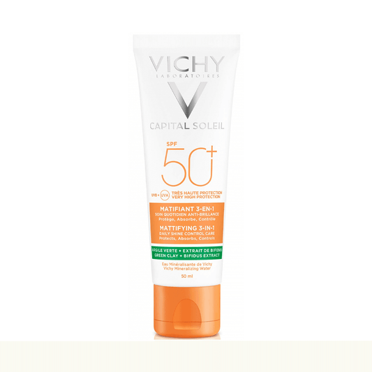 Vichy Capital Soleil Matifiant 3en1 SPF50+ 50ml {{ para_klean }}