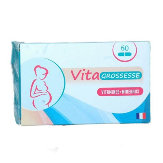 Vita Grossesse Vitamines+Mineraux 60 Gelules {{ para_klean }}
