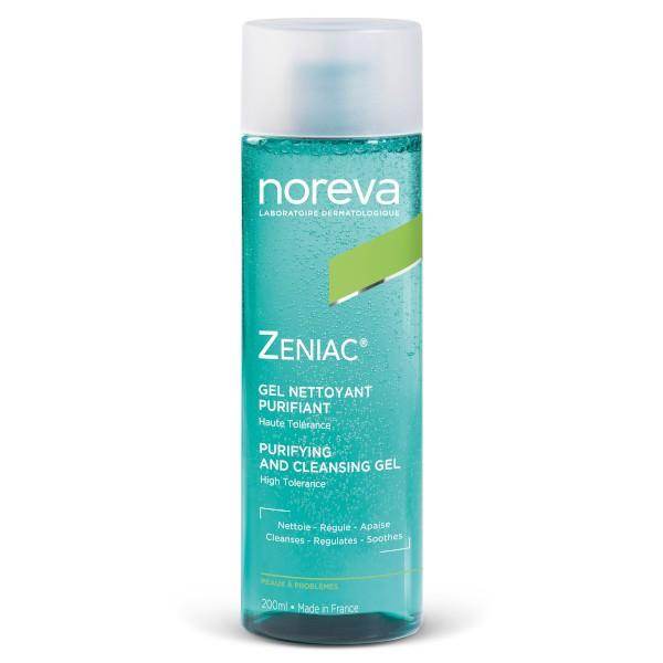 Noreva Zeniac Gel Nettoyant Purifiant 200ml - Para Klean