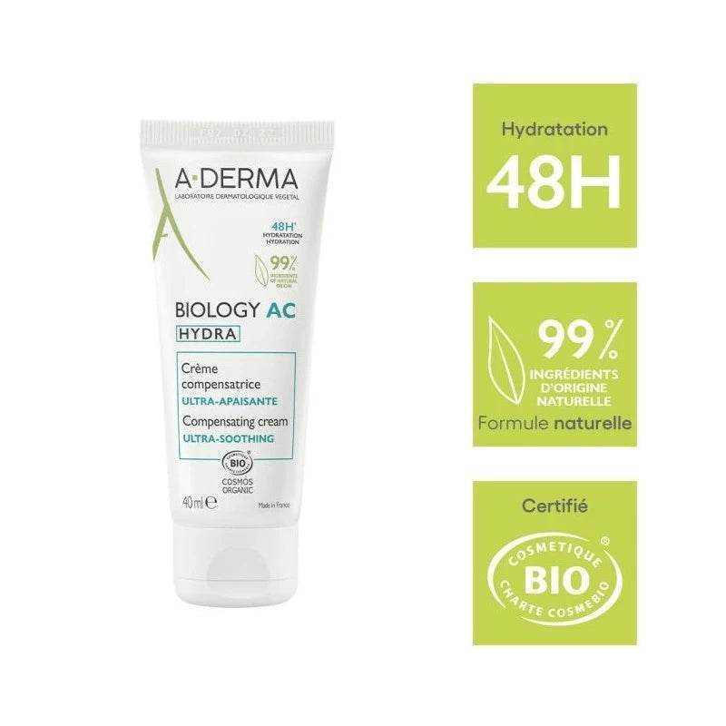 A-Derma BIOLOGY AC hydratante compensatrice 40ml - Para Klean