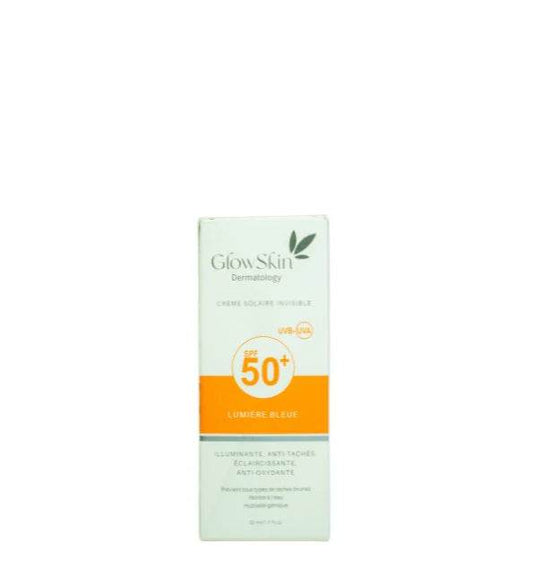GlowSkin Dermatology – Crème Solaire Invisible SPF 50+ UVB UVA 40ml - Para Klean